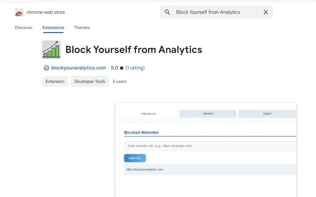 How To Use Block Yourself From Analytics